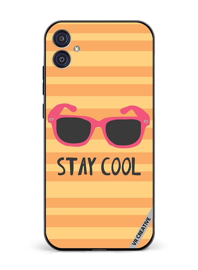 VR CREATIVE Protective Case Cover For Samsung Galaxy M04/F04 Stay Cool Design Multicolour - Image 1