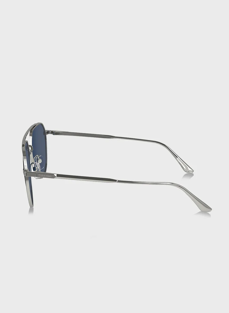 CALVIN KLEIN Aviator Sunglasses Ck24100S