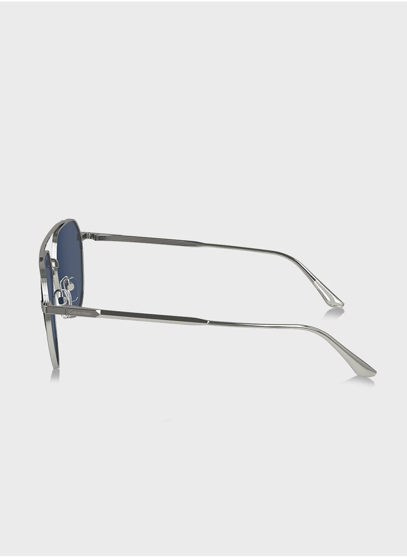 CALVIN KLEIN Aviator Sunglasses Ck24100S  - Image 3