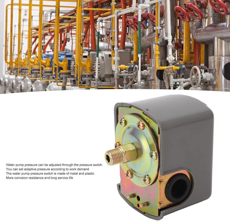 ABS Metal Water Pressure Switch Auto Control Replacement For Garden Pumps - Image 4