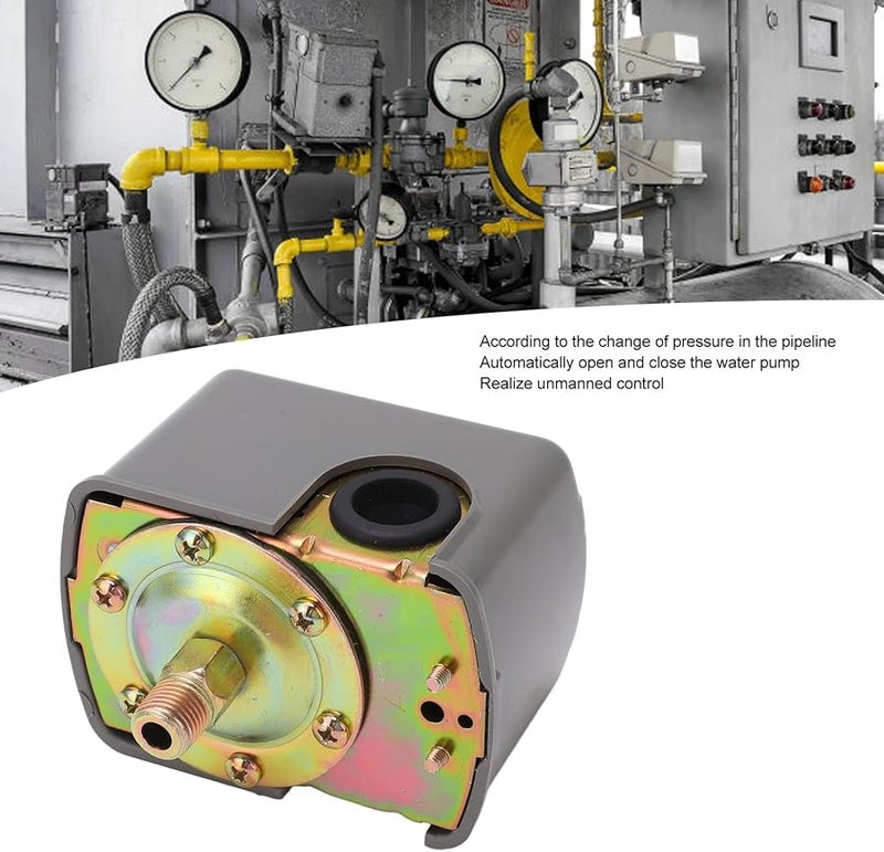 ABS Metal Water Pressure Switch Auto Control Replacement For Garden Pumps - Image 3