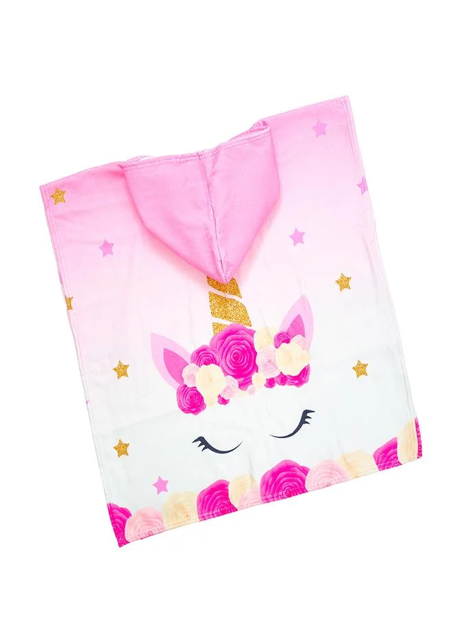 babyqlo Unicorn Hooded Kids Towel Poncho