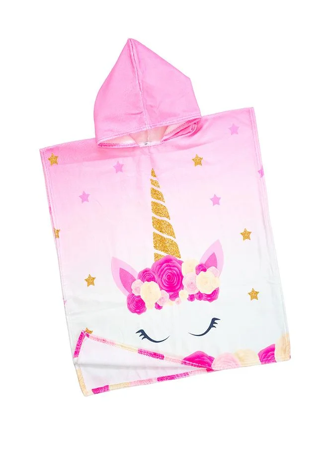 بيبي كلو Unicorn Hooded Kids Towel Poncho