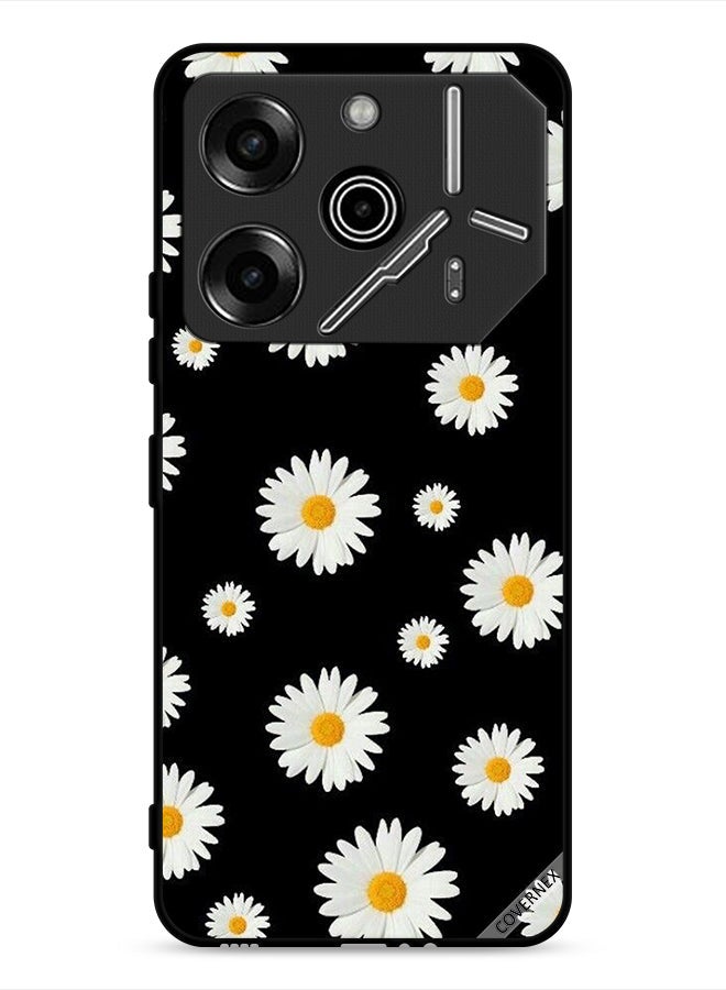 Covernex Tecno Pova 6 Pro 5G Protective Case Cover Small Sun Flowers - Image 1