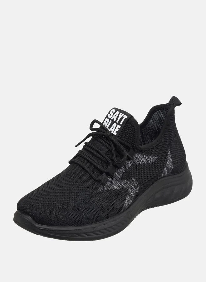 Cobblerz Contrast Melange Low Top Lace Up Sneakers by Styli
