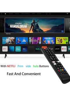 TIGER Newest Universal Remote Control for All Samsung Smart TVs || Compatible with Samsung LCD, LED, HDTV, 3D, Full HD & Smart TV Models | No Setup Needed | Ergonomic & Durable | Quick Access to TV Functions || Ideal Replacement Remote for Daily Use  - Image 5
