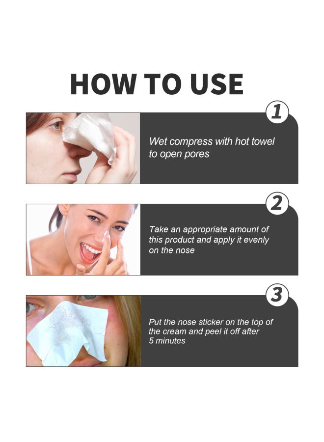EELHOE Blackhead Cleansing Cream Skin Oil Cleansing Repair Pore Tearing Nose Patch - Image 4