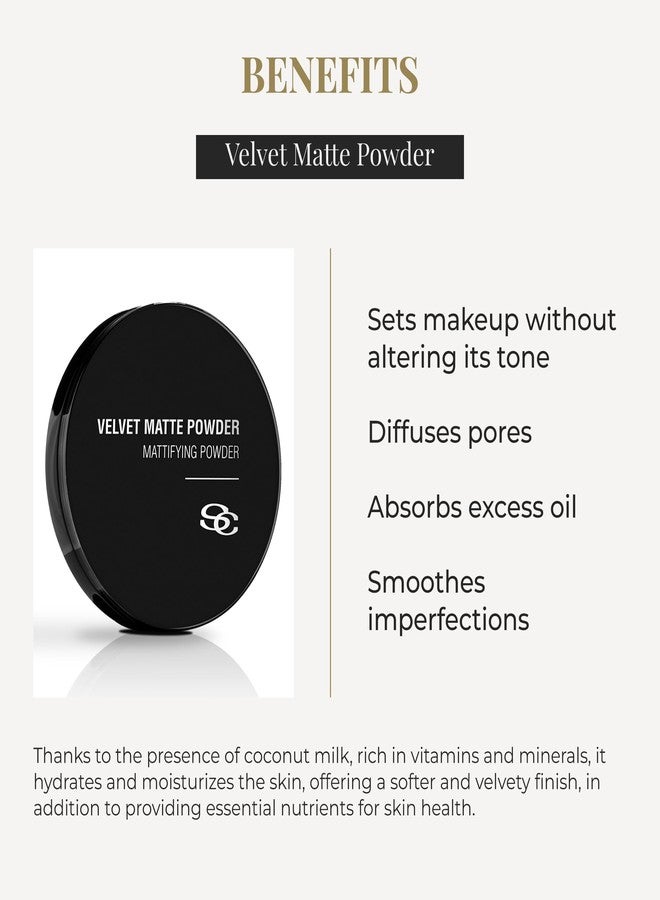 ساليرم سالم - بودرة مضغوطة غير لامعة - بودرة مخملية غير لامعة - 11 غرام - شفافة - تثبت المكياج دون تغيير لون البشرة - تتحكم في اللمعان - لمسة نهائية غير لامعة دون جفاف - قابلة لإعادة التطبيق - Image 3