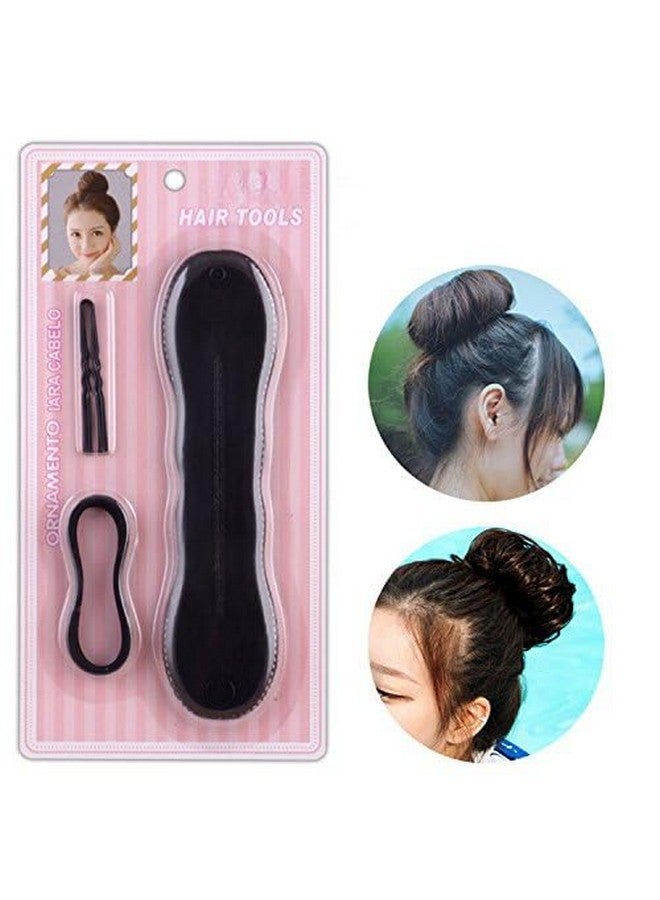 Diversa Women's Half Bun Maker Hair Styling Tool - Easy Half-Up Bun & Hairdo Creator with 2 Bonus Accessories - Lightweight, Durable, Travel-Friendly for Casual, Party & Formal Looks - Image 2