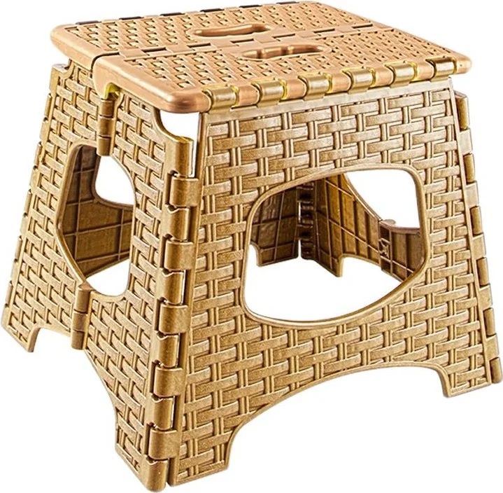 ماشو تريند 2 Pieces Folding Stool Rattan Folding Stool