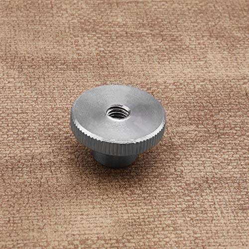 SING F LTD 10PCS M5 High Knurled Thumb Nuts Female Thread 304 Stainless Steel Round Hand Grip Knob Lock Nuts DIN 466 Type - Image 5