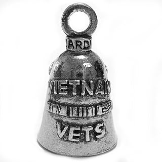 Guardian Bell Guardian Bell Guardian United States Vietnam Veteran Motorcycle Biker Luck Gremlin Riding Bell or Key Ring - Image 1