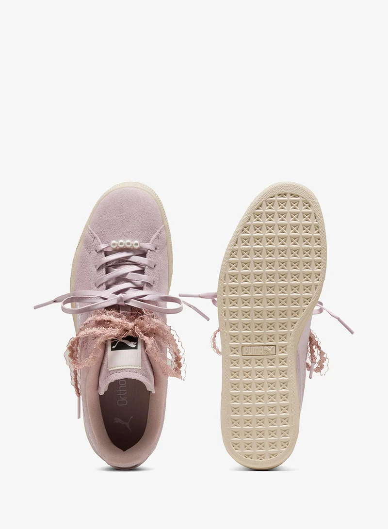 Puma Misty Pink-Powder Pink Suede Bloom for Women | Best Price UAE