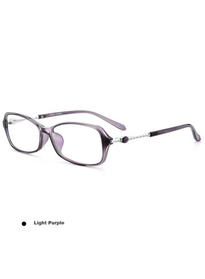 Buzz Anti-blue Light Reading Gl For Women Fashion Lightweight High Definition Elderly Gl Bj6776 Light Purple Frame +3.50 Magnification - Image 4