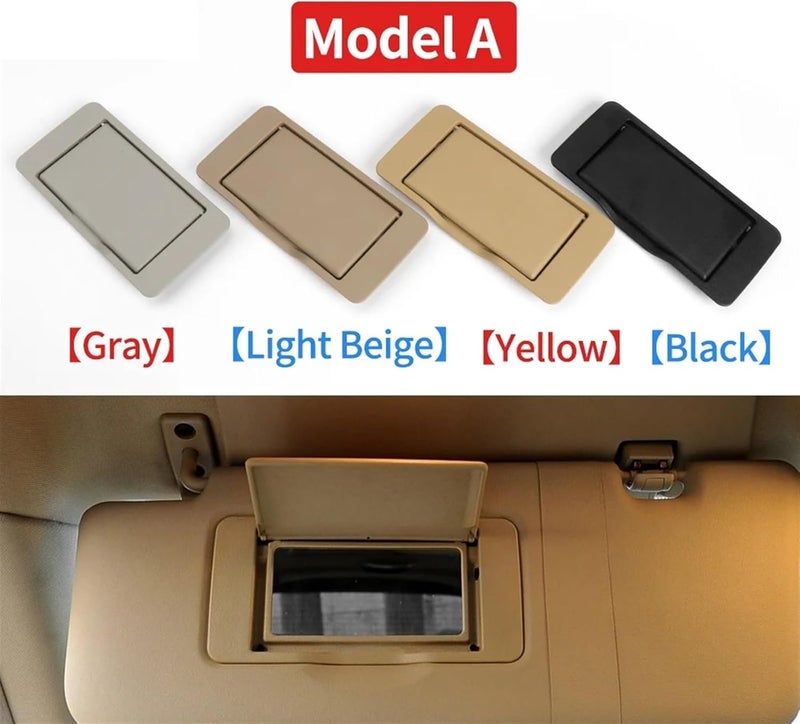 Wivplex Car Interior Sun Shade Visor Makeup Mirror Cover - Image 4