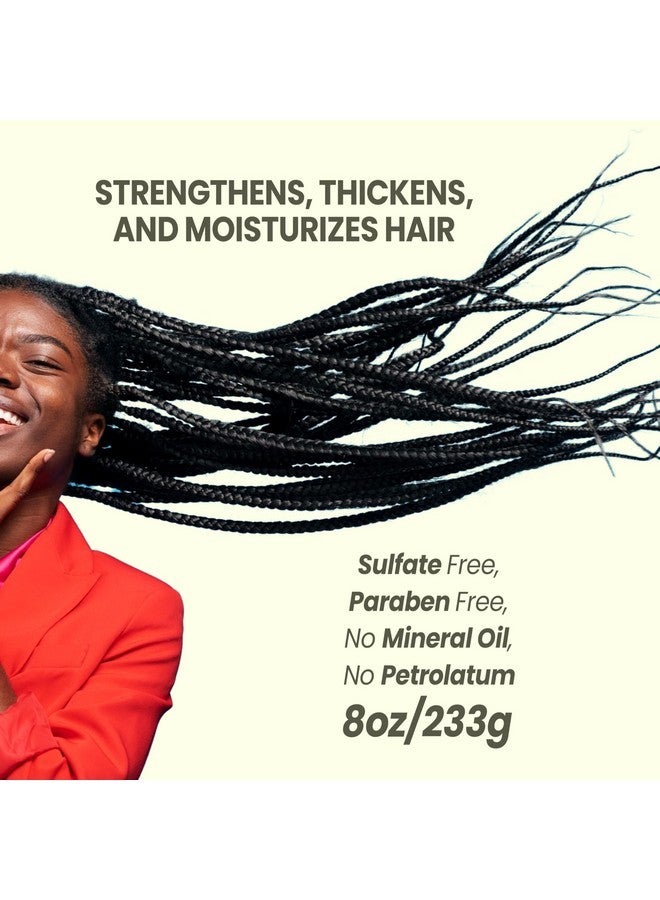 Fro Butter Jamaican Castor Oil Hair Thickener Treatment, Nourishing Extracts for Fast Hair Restoration, Shedding and Thinning Hair, Men and Women, Black - Image 5