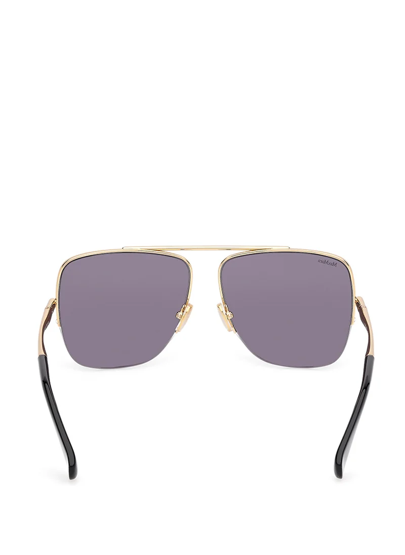 ماكس مارا Metal Shaped Sunglasses