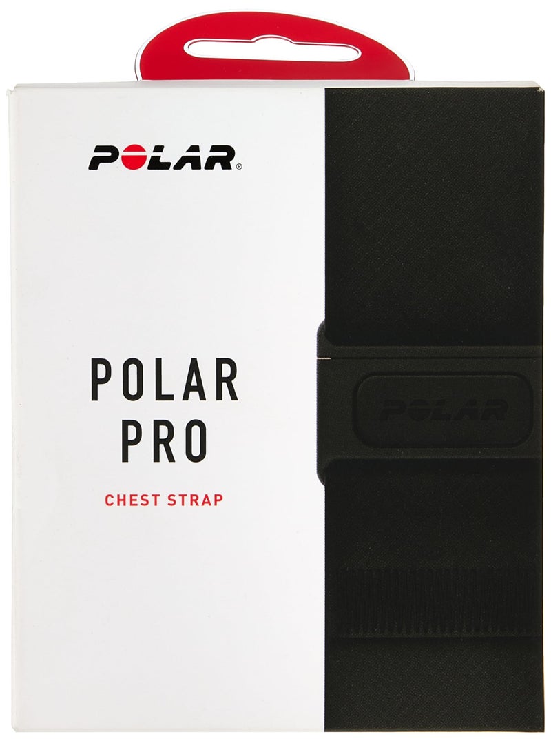 Polar Pro Chest Strap - Heart Rate Monitor Belt, Black - Image 2
