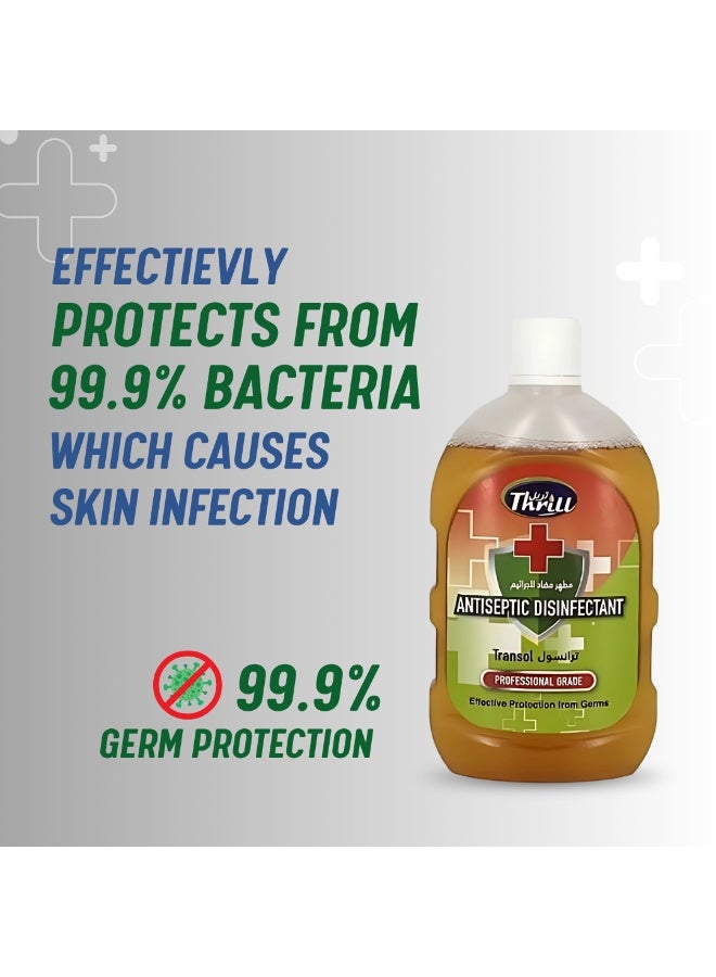 Thrill Transol Antiseptic Disinfectant Liquid 500ML - Image 5