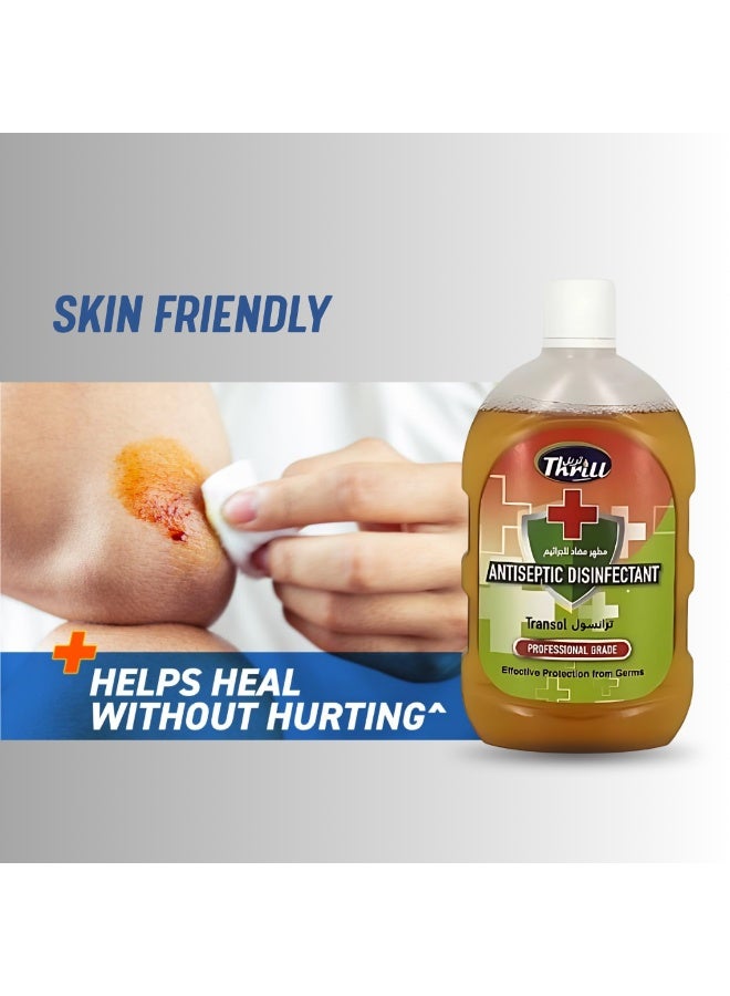 Thrill Transol Antiseptic Disinfectant Liquid 500ML - Image 2