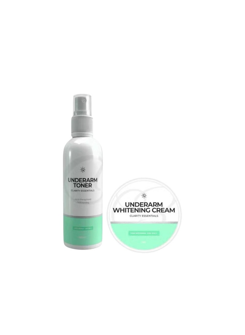 underarm toner and underarm whitening cream