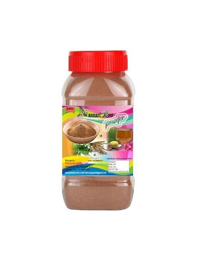Pmw -Jar Pack - Nannari Root Powder - Sugandhi Veru Root Powder - Saribha - Indian Sarsaparilla Powder - Nannari Sarbath - Anantha - Anantmool - 100 Grams - Image 1