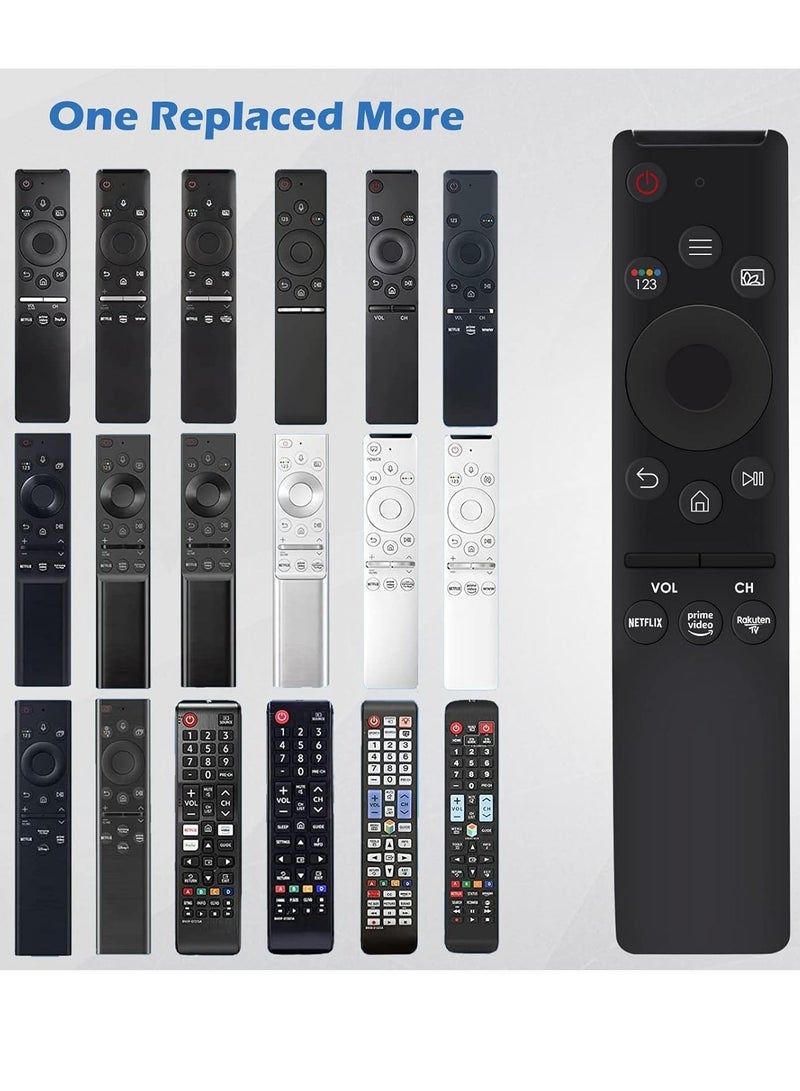 PopZa Universal Remote Control for All Samsung LED QLED UHD SUHD HDR LCD HDTV 4K 3D Crumbs Smart TVs, with Netflix/Prime Video/Rokute-TV Buttons with battery - Image 3