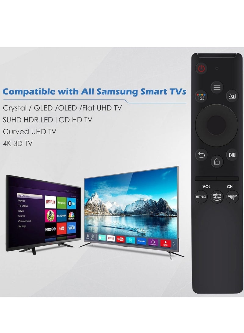 PopZa Universal Remote Control for All Samsung LED QLED UHD SUHD HDR LCD HDTV 4K 3D Crumbs Smart TVs, with Netflix/Prime Video/Rokute-TV Buttons with battery - Image 5
