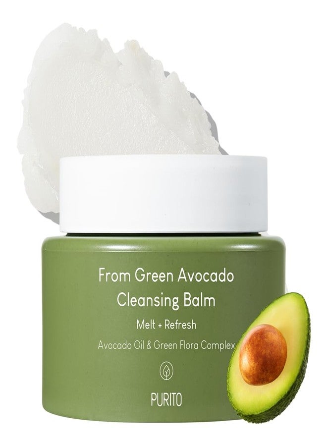 PURITO From Green Avocado Cleansing Balm 100ml / 3.38 fl. oz., Melt-In Moisture with Avocado Oil, Vegan, Cruelty-Free, Suitable for Dry Skin, Korean Skincare - Image 1