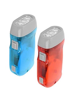 Generic LED Torch Emergency Flashlight Lamp,Hand Crank Flashlight, Outdoor Mini Manual Hand Crank Torch for Camping Home Car Emergency Survival Gear Self Powered Charging Torch Dynamo, Flashlight Hand C  - Image 1