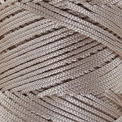 Makromecity, 2 Skeins of Polyester Macrame Cord 2mm x 250 Yards (750 feet) 2mm Polypropylene Macrame Cord for Macrame Art & Crafts for Wall Hangings, Bags, Underplate, Rug (29 Colors Available) - Image 2