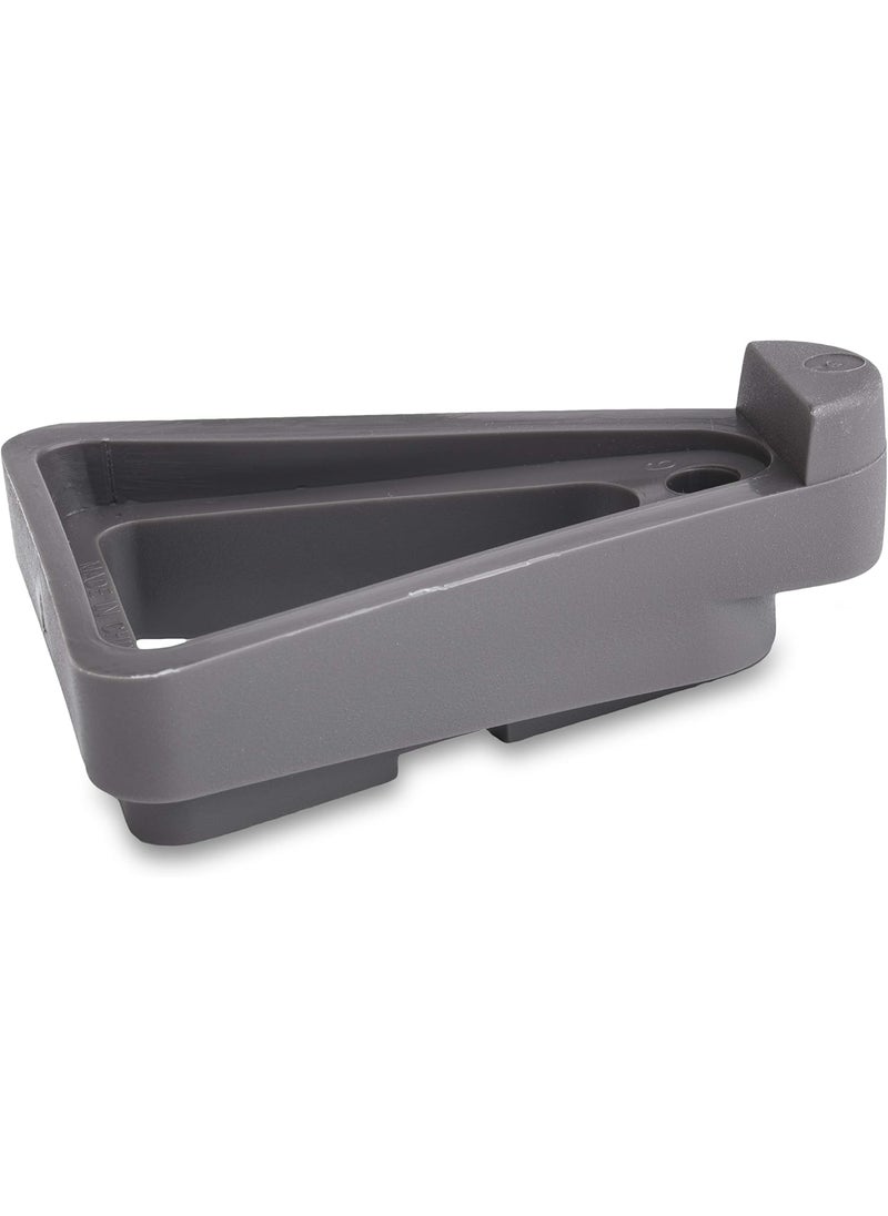 Bosmere Bosmere Pot Toes Plant Pot Risers for Indoor and Outdoor Prevent Stains and Rotting on Wood Cement and Tile  Dark Gray Pack of 12  - Image 2