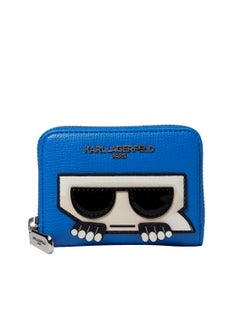 Karl Lagerfeld Paris Karl Lagerfeld Paris Logo Faux Leather Card Wallet  - Image 1
