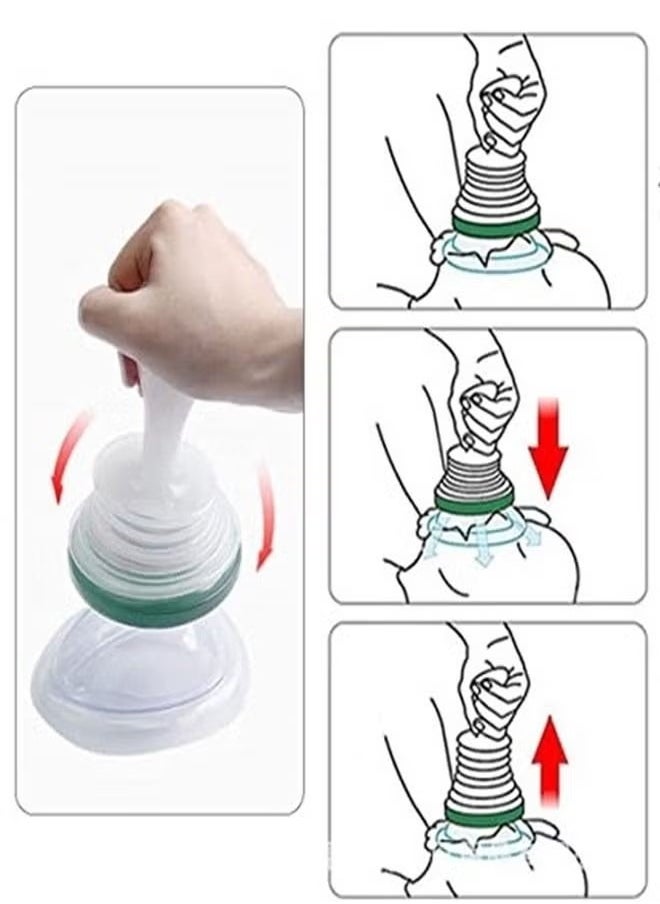 Generic - Asphyxia First Aid Device Breathing Training Device Rescue Mask Cpr Device Rescue Mask Device Green - Image 1