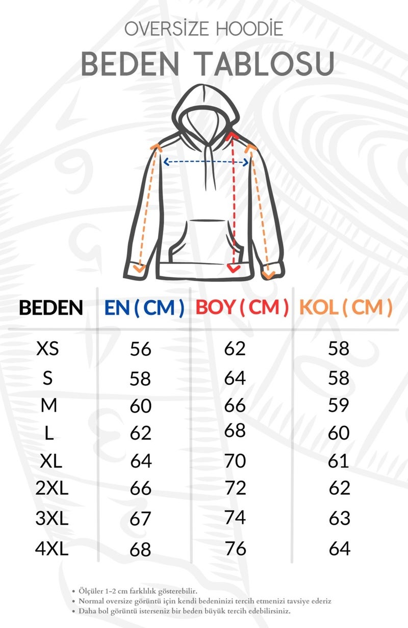 Fuddy Moda Hit Me Hard And Soft Printed Hooded Sweatshirt, Oversize Billie Eilish Printed Hoodie - Image 2