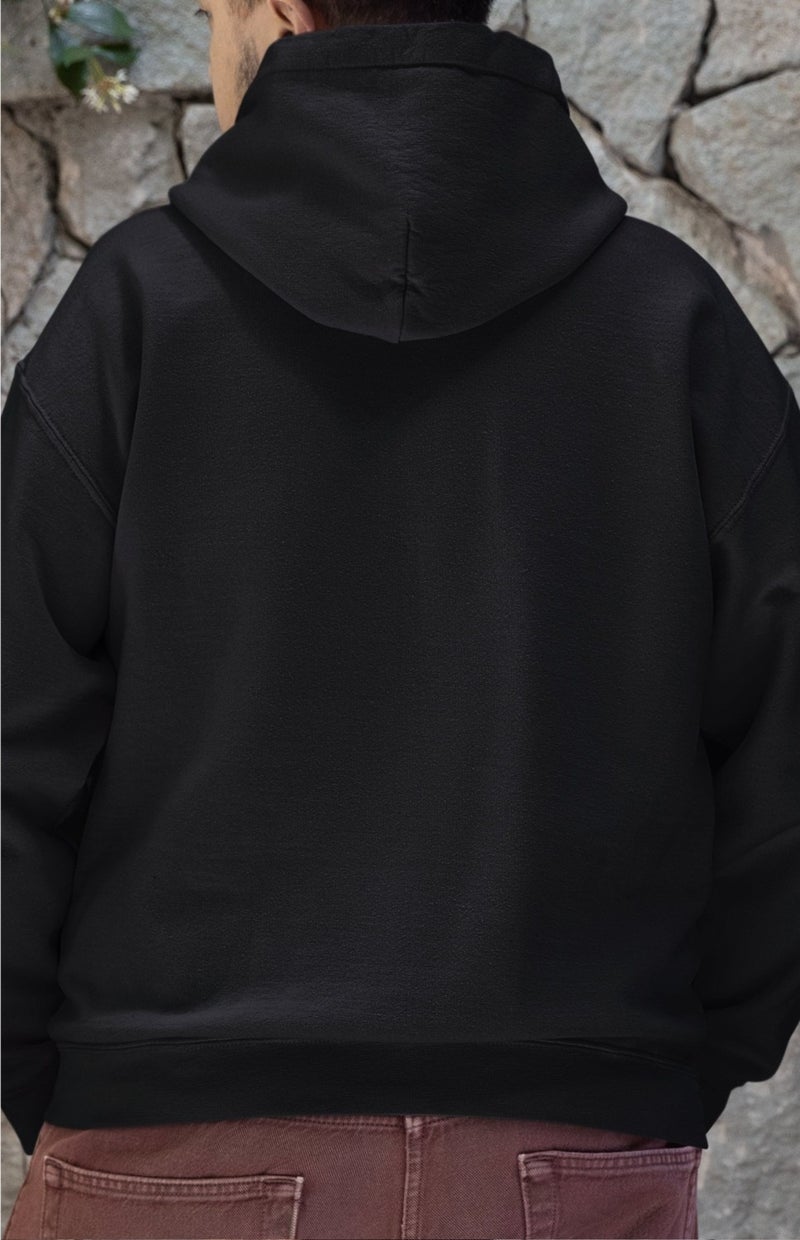 Fuddy Moda Hit Me Hard And Soft Printed Hooded Sweatshirt, Oversize Billie Eilish Printed Hoodie - Image 4