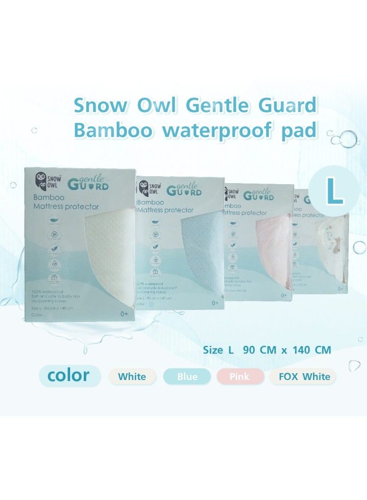 بومة الثلج وسادة واقية من الخيزران مقاومة للماء من Snow Owl (مقاسات S/M/L) - أزرق، مقاس كبير - Image 2
