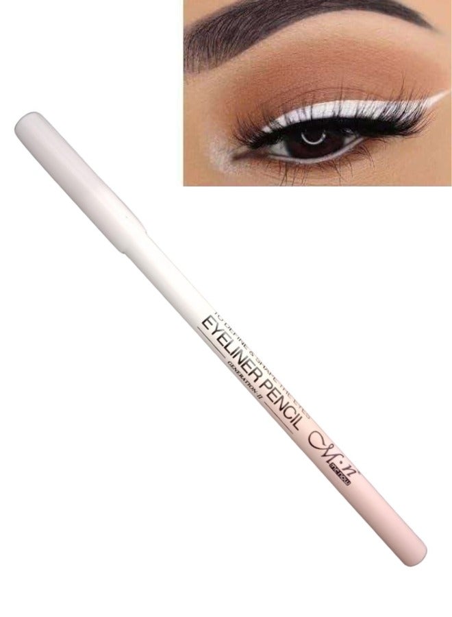 ام ان قلم تحديد العيون م ام ان لتحديد وتشكيل العيون - قطعة واحدة (ابيض) - Image 2