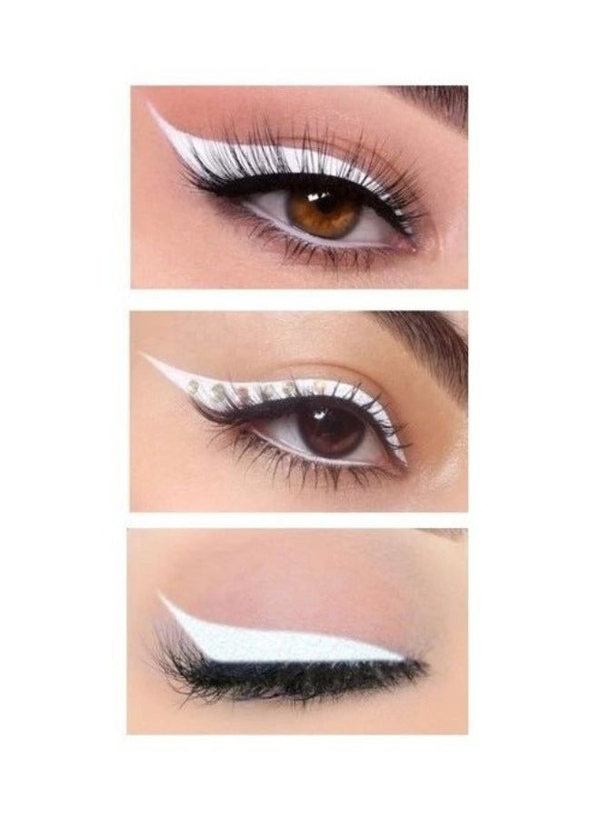 ام ان قلم تحديد العيون م ام ان لتحديد وتشكيل العيون - قطعة واحدة (ابيض) - Image 3