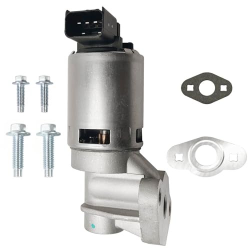 Quivimoro EGR Valve EGV843 Fits for 2005-2010 Chrysler 300, EGR Exhaust Gas Recirculation Valve for Dodge 2009-2010 Challenger, 2006-2010 Charger, 2005-2008 Magnum, 2005 Stratus Replace OE# 4593563AA 4593574AA - Image 1