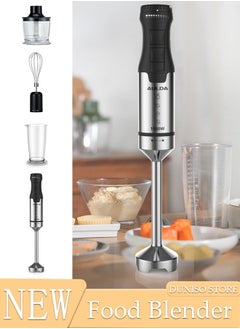 Immersion Blender Handheld Hand Blender 1000W, Trigger Variable Speed 5 in 1 Stick Blender, Emulsion Blender with Chopper, Whisk and Frother for Soup, Baby Food and Smoothies