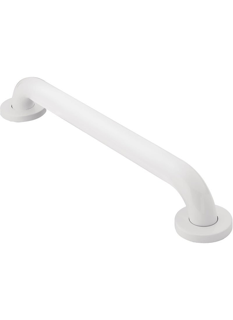 MOEN Moen R8736W Bathroom Safety 36Inch Grab Bar with Concealed Screws Glacier White  - Image 1