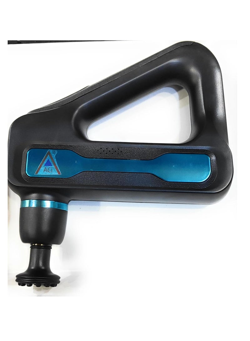 BlueFire LCD Display Fascial Gun Massage Device – 32-Speed Deep Tissue Percussion Massager with 8 Interchangeable Heads, Powerful Muscle Pain Relief, Recovery & Relaxation Tool for Athletes, Home & Professional Use - Image 5