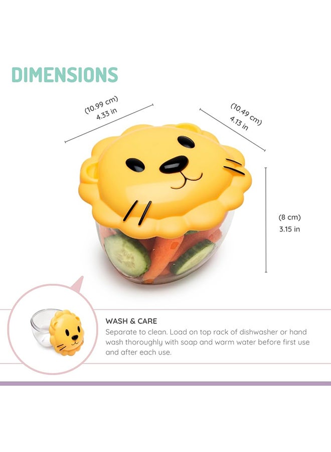 melii حاوية وجبات خفيفة، أسد - Image 4