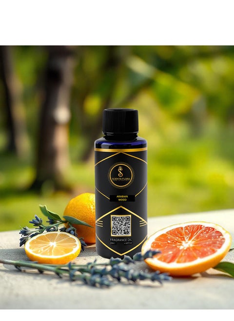 Arabian Wood - Diffuser Aroma Oil - Soothing, Healing, and Relaxing Fragrance for Scent Diffusers - Aromatherapy (50 ml)