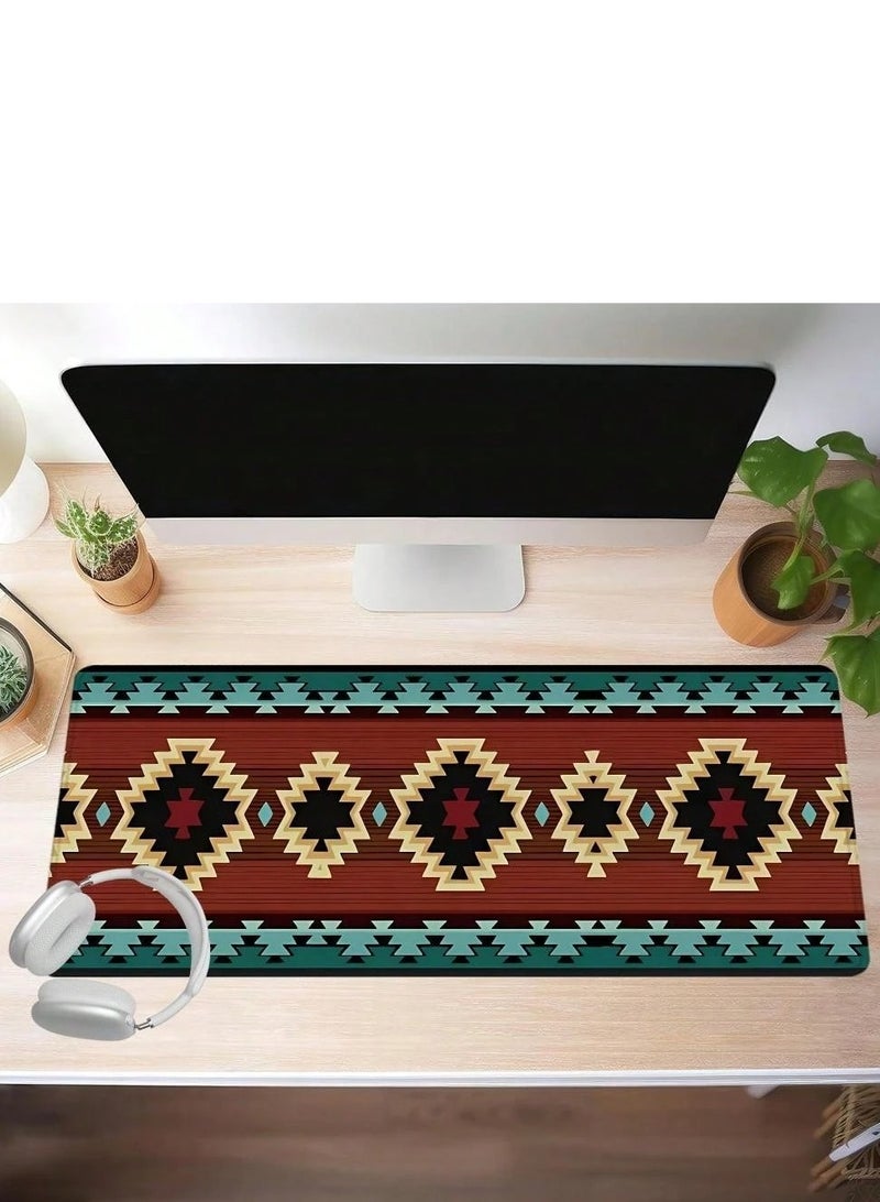 ماوس باد أنيق بتصميم هندسي، مقاس 900x400 ملم - Image 1