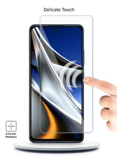 Techie Techie Anti Reflection Anti Bubbles 9H Hardness HD Tempered Glass Screen Protector For Xiaomi Poco X4 Pro 5G  - Image 2