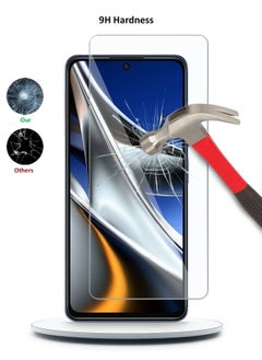Techie Techie Anti Reflection Anti Bubbles 9H Hardness HD Tempered Glass Screen Protector For Xiaomi Poco X4 Pro 5G  - Image 5