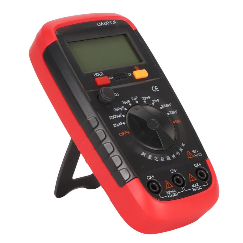 Digital Capacitance Meter Large LCD Backlit Tester 0 1pF to 20000uF High Accuracy - Image 3