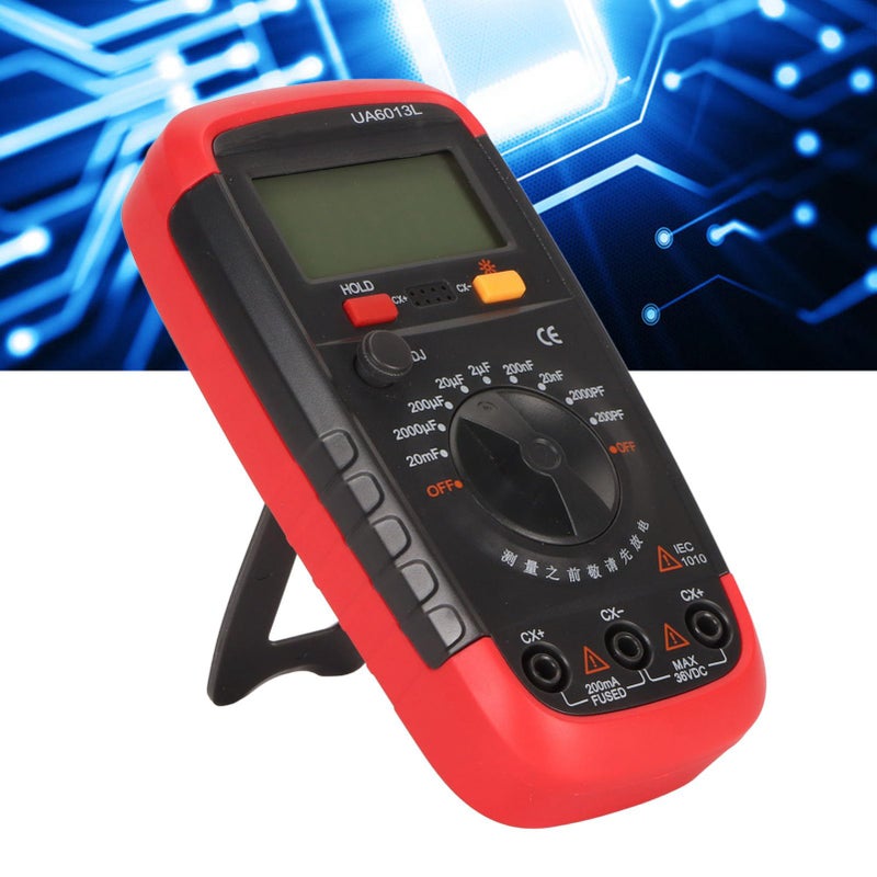 Digital Capacitance Meter Large LCD Backlit Tester 0 1pF to 20000uF High Accuracy - Image 5